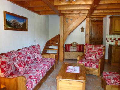 Ski verhuur Appartement 4 kamers 7 personen (24) - Résidence la Ferme de Pralognan - Pralognan-la-Vanoise - Woonkamer