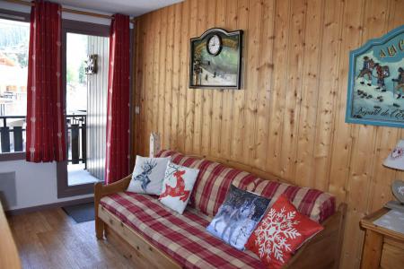 Ski verhuur Appartement 2 kamers 4 personen (20A) - Résidence le Chasseforêt - Pralognan-la-Vanoise - Woonkamer
