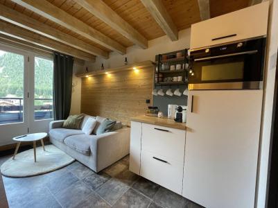 Ski verhuur Appartement duplex 3 kamers 5 personen (37) - Résidence le Grand Sud - Pralognan-la-Vanoise - Woonkamer