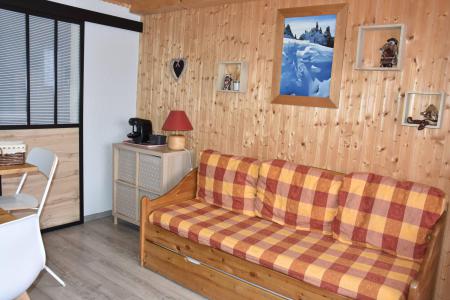 Ski verhuur Studio bergnis 4 personen (12) - Résidence le Grand Sud - Pralognan-la-Vanoise - Woonkamer
