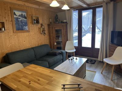 Ski verhuur Studio bergnis 4 personen (12) - Résidence le Grand Sud - Pralognan-la-Vanoise - Woonkamer