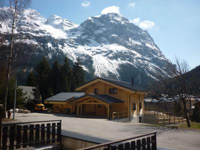 Location au ski Studio coin montagne 4 personnes (12) - Résidence le Grand Sud - Pralognan-la-Vanoise - Balcon