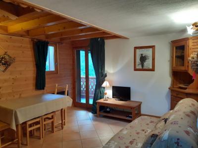 Skiverleih 2-Zimmer-Appartment für 4 Personen (19) - Résidence les Alpages de Pralognan A - Pralognan-la-Vanoise - Wohnzimmer