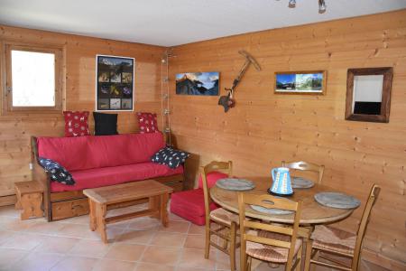 Rent in ski resort 3 room apartment 5 people (1A) - Résidence les Alpages de Pralognan A - Pralognan-la-Vanoise - Living room