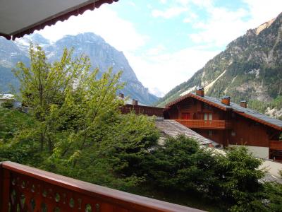 Ski verhuur Appartement 3 kamers 4 personen (8B) - Résidence les Alpages de Pralognan B - Pralognan-la-Vanoise - Terras