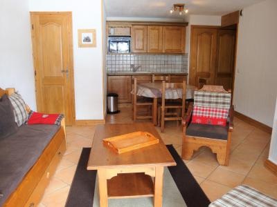 Аренда на лыжном курорте Апартаменты 3 комнат 6 чел. (2) - Résidence les Alpages de Pralognan C - Pralognan-la-Vanoise - Салон