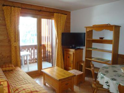 Rent in ski resort 3 room apartment 4 people (12) - Résidence les Alpages de Pralognan E - Pralognan-la-Vanoise - Living room