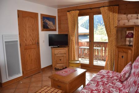 Rent in ski resort 3 room apartment 6 people (6) - Résidence les Alpages de Pralognan E - Pralognan-la-Vanoise - Living room