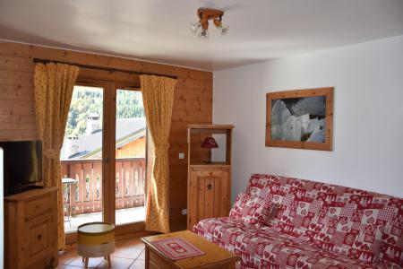 Ski verhuur Appartement 3 kamers 6 personen (6) - Résidence les Alpages de Pralognan E - Pralognan-la-Vanoise - Woonkamer