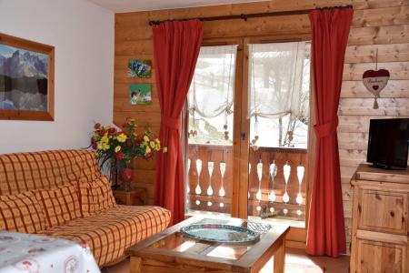Аренда на лыжном курорте Апартаменты 3 комнат 6 чел. (9) - Résidence les Alpages de Pralognan F - Pralognan-la-Vanoise - Салон
