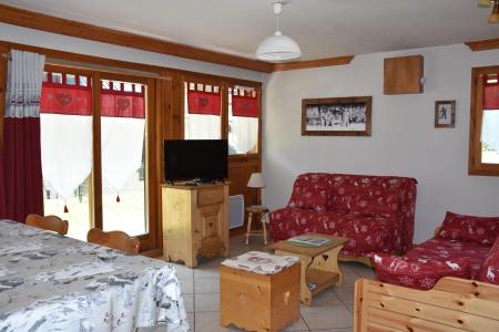 Аренда на лыжном курорте Апартаменты 3 комнат 6 чел. (1) - Résidence les Chalets de Napremont - Pralognan-la-Vanoise - Салон