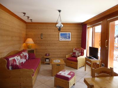 Rent in ski resort 3 room apartment 6 people (6) - Résidence les Chalets de Napremont - Pralognan-la-Vanoise - Living room