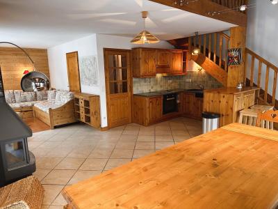 Rent in ski resort 5 room duplex apartment 8 people (9) - Résidence les Chalets de Napremont - Pralognan-la-Vanoise - Living room