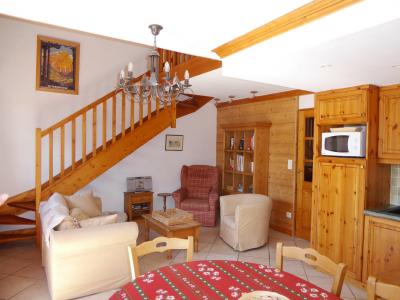 Rent in ski resort 5 room mezzanine apartment 6 people (11) - Résidence les Chalets de Napremont - Pralognan-la-Vanoise - Living room