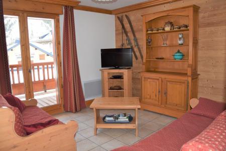 Skiverleih 3-Zimmer-Appartment für 6 Personen (6) - Résidence les Chalets du Vallonnet - Pralognan-la-Vanoise - Wohnzimmer
