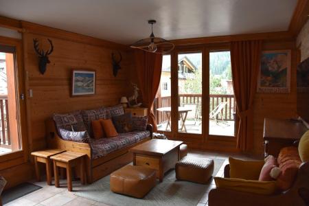 Ski verhuur Appartement 4 kamers 8 personen (2) - Résidence les Chalets du Vallonnet - Pralognan-la-Vanoise - Woonkamer