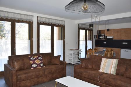 Rent in ski resort 4 room apartment 8 people (4) - Résidence les Cristaux de la Vanoise - Pralognan-la-Vanoise - Living room