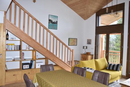 Rent in ski resort 4 room duplex apartment 6 people (9) - Résidence les Cristaux de la Vanoise - Pralognan-la-Vanoise - Living room