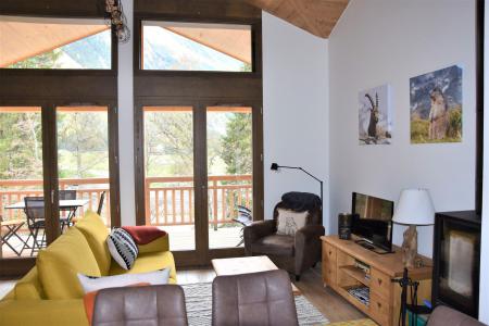 Аренда на лыжном курорте Апартаменты дуплекс 4 комнат 6 чел. (9) - Résidence les Cristaux de la Vanoise - Pralognan-la-Vanoise - Салон