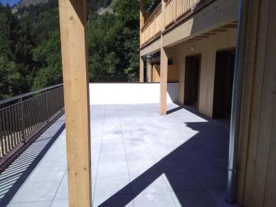 Wynajem na narty Apartament 4 pokojowy 8 osób (4) - Résidence les Cristaux de la Vanoise - Pralognan-la-Vanoise - Taras