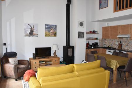 Wynajem na narty Apartament duplex 4 pokojowy 6 osób (9) - Résidence les Cristaux de la Vanoise - Pralognan-la-Vanoise - Pokój gościnny