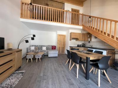 Location au ski Appartement 3 pièces mezzanine 6 personnes (7) - Résidence les Cristaux de la Vanoise - Pralognan-la-Vanoise - Séjour