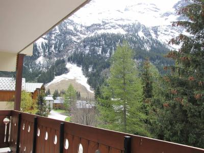 Skiverleih 3-Zimmer-Appartment für 6 Personen (A3) - Résidence les Glaciers - Pralognan-la-Vanoise - Terrasse