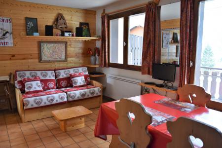 Rent in ski resort 2 room apartment 4 people (5C) - Résidence les Hameaux de la Vanoise - Pralognan-la-Vanoise - Living room