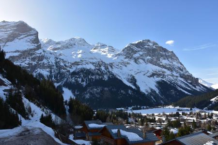 Vacances en montagne Studio mezzanine 4 personnes (35) - Résidence les Hameaux de la Vanoise - Pralognan-la-Vanoise - Extérieur hiver