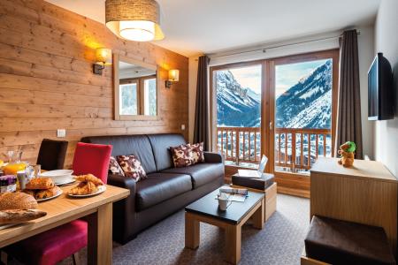 Rent in ski resort Résidence les Hauts de la Vanoise - Pralognan-la-Vanoise - Living room