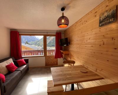 Ski verhuur Appartement 2 kamers 4 personen (12) - Résidence les Murgers - Pralognan-la-Vanoise - Woonkamer