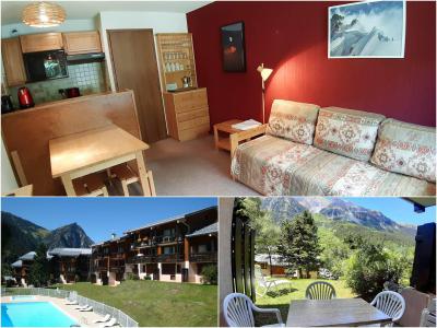Rent in ski resort 2 room apartment 4 people (CA4) - Résidence les Pariettes - Pralognan-la-Vanoise - Living room