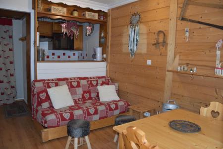 Ski verhuur Appartement 2 kamers 4 personen (CA5) - Résidence les Pariettes - Pralognan-la-Vanoise - Woonkamer
