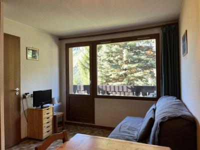 Ski verhuur Studio cabine 4 personen (DB2) - Résidence les Pariettes - Pralognan-la-Vanoise - Woonkamer