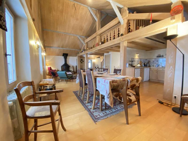 Rent in ski resort 5 room mezzanine apartment 8 people (002) - Chalet le Pré Joli - Praz sur Arly - Living room