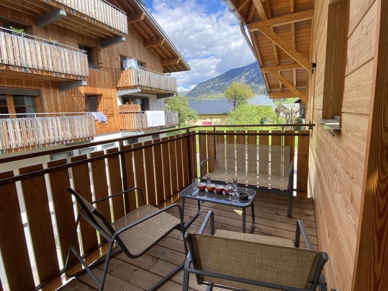 Rent in ski resort 3 room apartment 6 people (220-B205) - Chalet Saint Victor - Praz sur Arly - Terrace