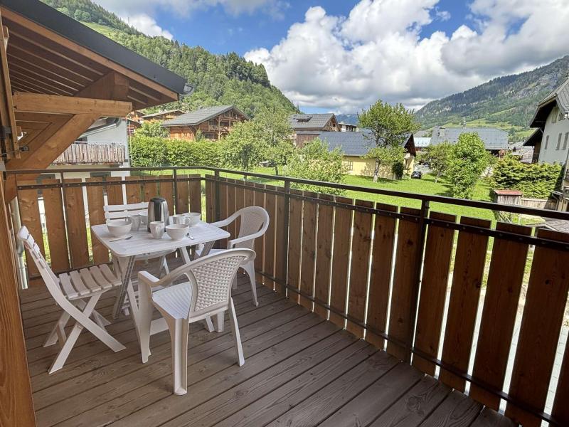 Skiverleih 3-Zimmer-Appartment für 4 Personen (B206) - Chalet Saint Victor - Praz sur Arly - Balkon