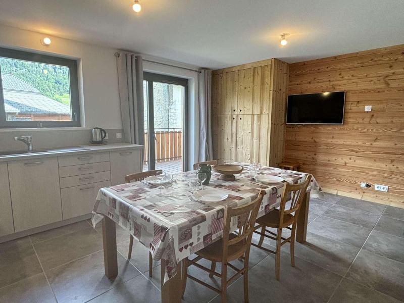 Skiverleih 3-Zimmer-Appartment für 4 Personen (B206) - Chalet Saint Victor - Praz sur Arly - Wohnzimmer