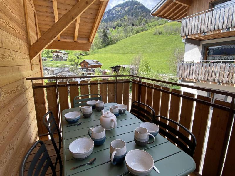 Skiverleih 3-Zimmer-Appartment für 6 Personen (220-B205) - Chalet Saint Victor - Praz sur Arly - Terrasse