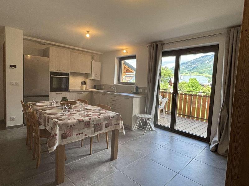 Ski verhuur Appartement 3 kamers 4 personen (B206) - Chalet Saint Victor - Praz sur Arly - Woonkamer