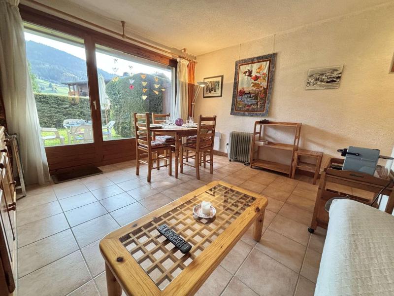 Rent in ski resort Studio 4 people (B02) - HAUTS DE PRAZ - Praz sur Arly - Living room