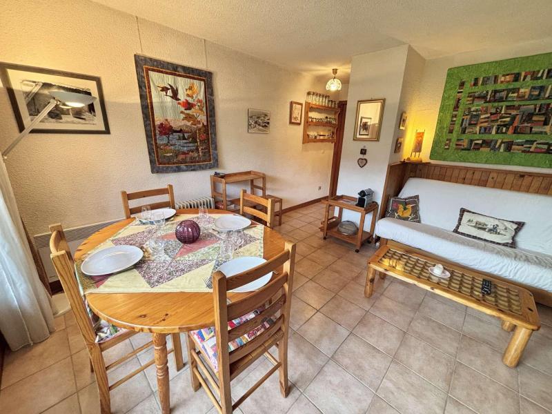 Ski verhuur Studio 4 personen (B02) - HAUTS DE PRAZ - Praz sur Arly - Woonkamer