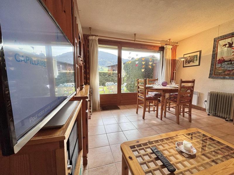 Ski verhuur Studio 4 personen (B02) - HAUTS DE PRAZ - Praz sur Arly - Woonkamer