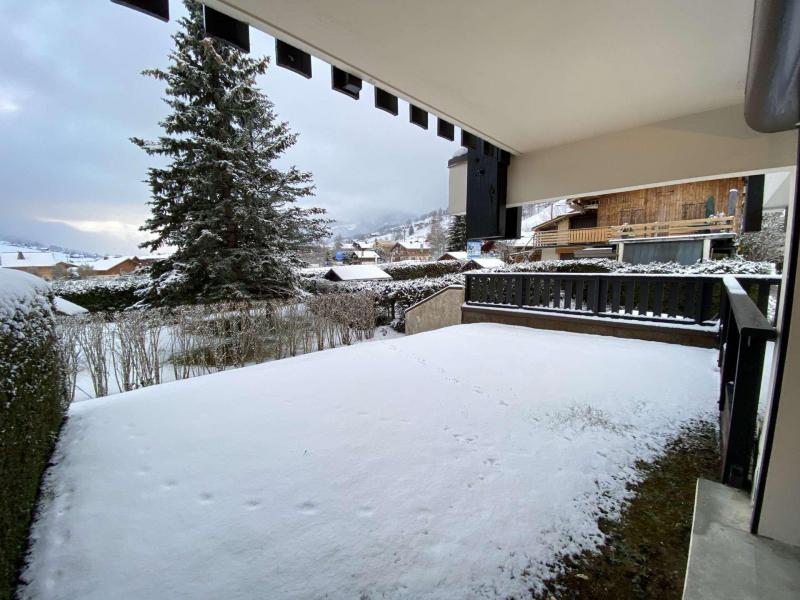 Ski verhuur Appartement 3 kamers 6 personen (01B) - Les Chalets de Very - Praz sur Arly - Terras