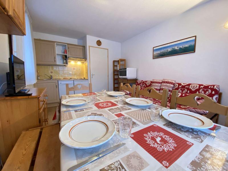 Ski verhuur Appartement 3 kamers 6 personen (01B) - Les Chalets de Very - Praz sur Arly - Woonkamer