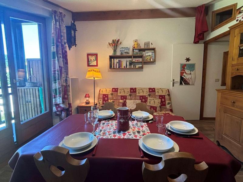 Rent in ski resort 2 room apartment 5 people (160) - Résidence Clos des Meurets - Praz sur Arly - Living room