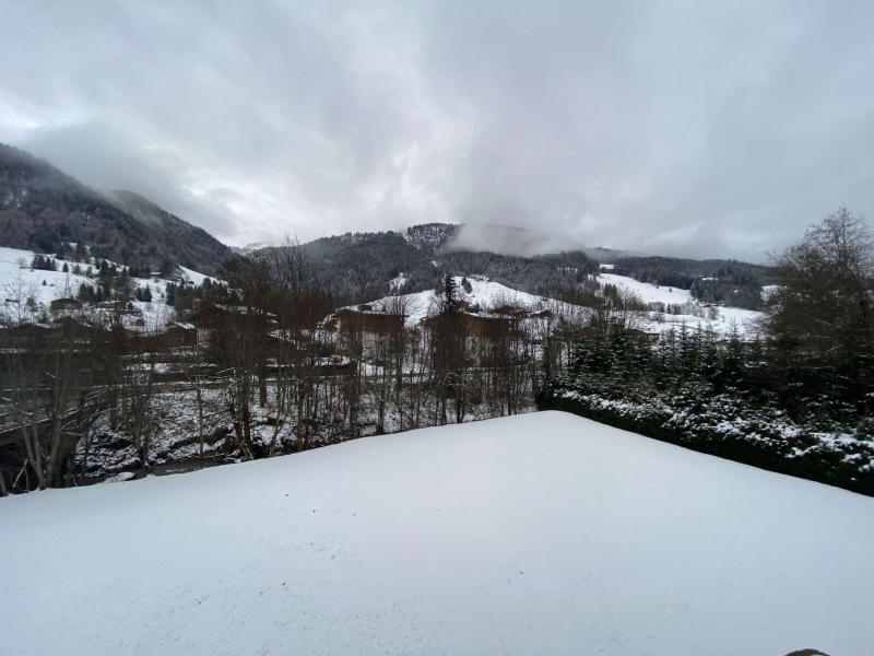 Soggiorno sugli sci Studio con alcova per 4 persone (02E) - Résidence l'Orée des Pistes - Praz sur Arly - Esteriore inverno