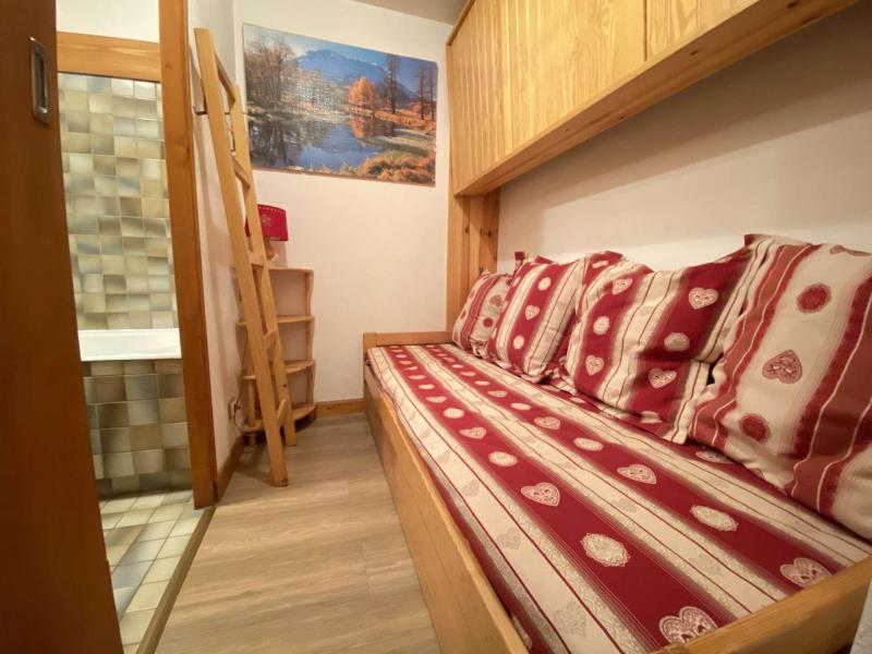 Skiverleih Studio Schlafnische 4 Personen (02E) - Résidence l'Orée des Pistes - Praz sur Arly - Wohnzimmer