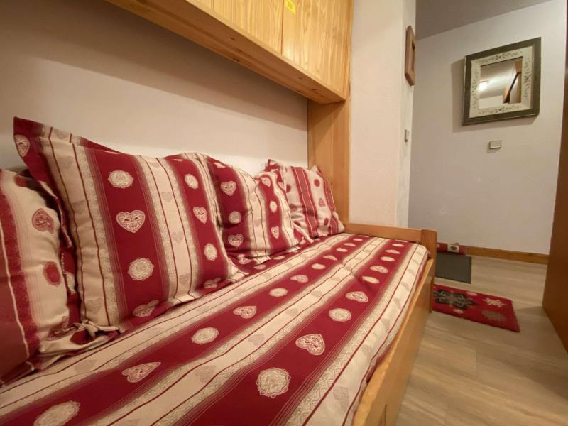 Skiverleih Studio Schlafnische 4 Personen (02E) - Résidence l'Orée des Pistes - Praz sur Arly - Wohnzimmer