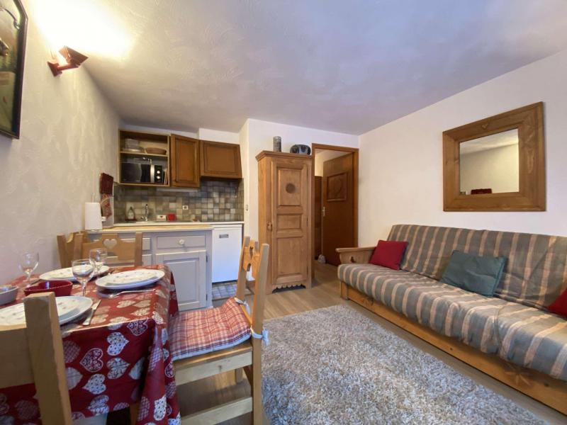 Rent in ski resort Studio sleeping corner 4 people (02E) - Résidence l'Orée des Pistes - Praz sur Arly - Living room